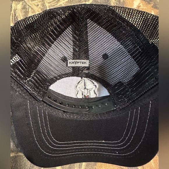 Kryptek Camo Logo Mesh Back Hat Kryptek Pontus/Black $25 - Picture 3 of 3